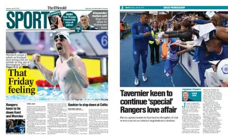 The Herald Sport (Scotland) – July 30, 2022