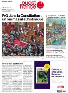 Ouest-France Édition France - 5 Mars 2024