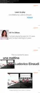 Piano Tutorial : Ludovico Einaudi - Una Mattina