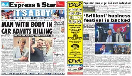 Express and Star Sandwell Edition – April 24, 2018