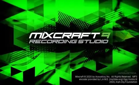Acoustica Mixcraft Recording Studio 9.0 Build 469 Multilingual Portable