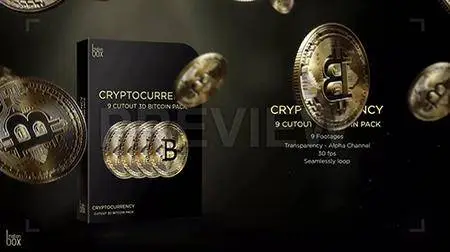 MA - 3D Cutout Bitcoin Pack 91981