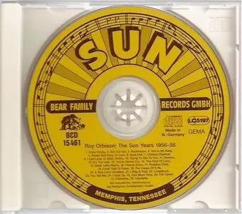 Roy Orbison - The Sun Years 1956-1958 (1989) {Bear Family Records BCD 15461}