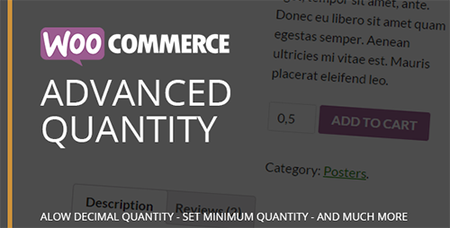 CodeCanyon - WooCommerce Advanced Quantity v2.2.4 - 11861326