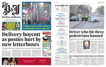 The Press and Journal Aberdeenshire – February 01, 2020