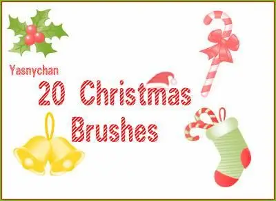 Christmas Brushes Set 1