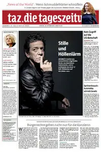 Tageszeitung TAZ vom 29 Oktober 2013