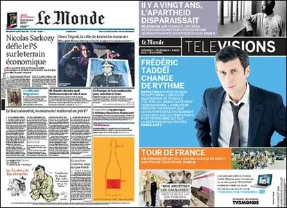 Le Monde - 26 & 27 June 2011 (+ Supplement)