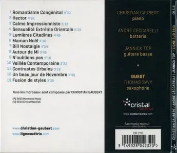 Christian Gaubert, Andre Ceccarelli, Jannick Top - Ligne Sud Trio (2013) {Cristal Records}