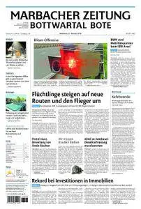 Marbacher Zeitung - 21. Februar 2018