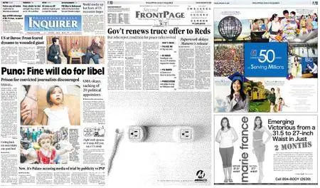 Philippine Daily Inquirer – January 25, 2008