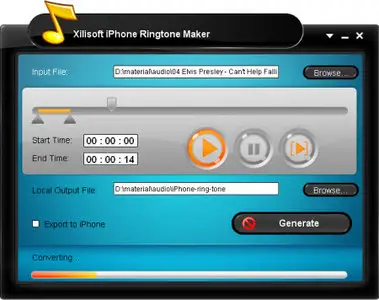 Xilisoft iPhone Ringtone Maker v1.0.20.1016