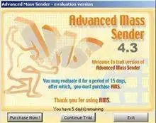 Advanced mass sender ver. 4.3