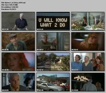 L.A.Story [1991] with Steve Martin