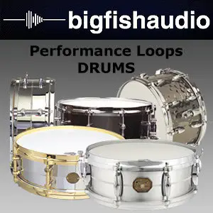Big Fish Audio Performance Loops Drums Vol 1 WAV
