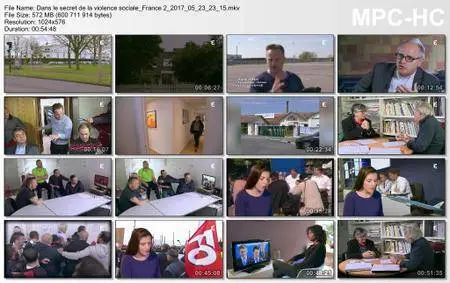 (Fr2) Dans le secret de la violence sociale (2017)