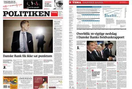 Politiken – 20. september 2018