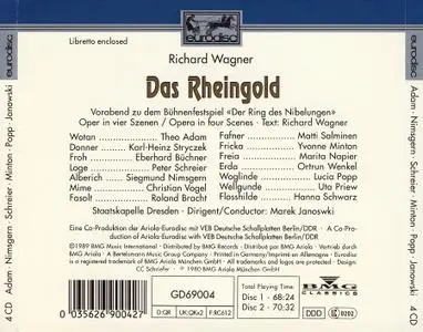 Marek Janowski, Staatskapelle Dresden - Richard Wagner: Das Rheingold (1989)