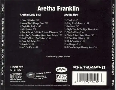Aretha Franklin - Lady Soul & Aretha Now  - MFSL