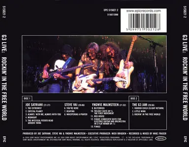 G3 Live: Rockin' in the Free World (2004) [EPIC, EPC 515021 2]