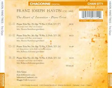 Trio Goya - Haydn: Piano Trios (2010)