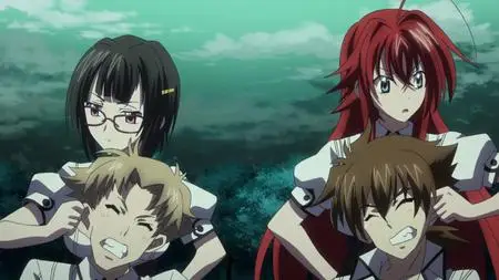 High School DxD BorN - 04 Dual Audio 10bit BD1080p x265