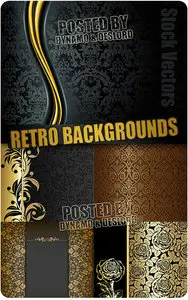 Retro backgrounds - Stock Vectors