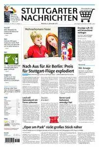 Stuttgarter Nachrichten Blick vom Fernsehturm - 15. November 2017