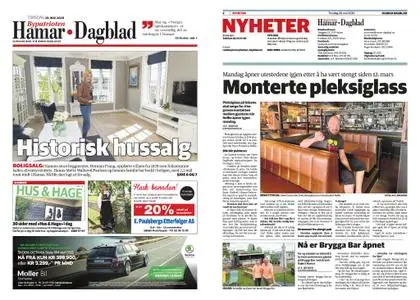 Hamar Dagblad – 28. mai 2020