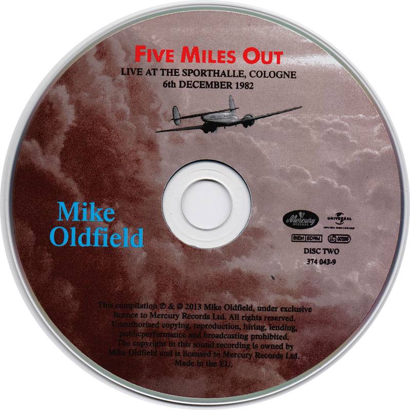 Mike Oldfield - Five Miles Out (1982) 2013, Deluxe Edition, 2CD+DVD Repost.
