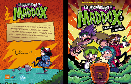 Les Mégaventures de Maddox - Tome 2 - La Machine à Cloner