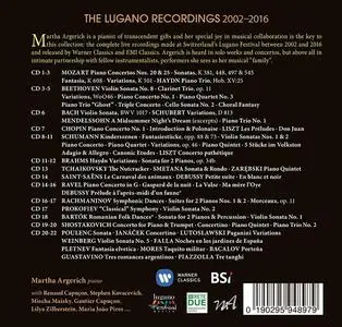 Martha Argerich - The Lugano Recordings [22CDs] (2018)