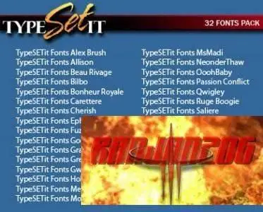 TypeSETit Fonts Pack