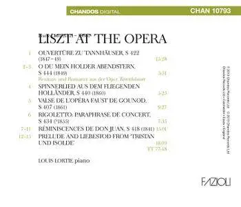 Louis Lortie - Liszt at The Opera (2013)