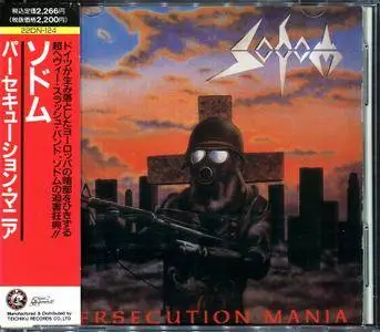 Sodom - Persecution Mania (1987) [1989, Teichiku Rec., 22DN-124, Japan]