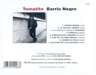 Tomatito - Barrio Negro (1991) {Nuevos Medios}