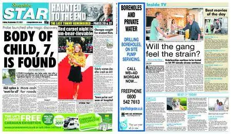 Shropshire Star Shrewsbury Edition – September 22, 2017