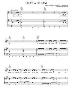 I had a dream - Kelly Clarkson (Piano-Vocal-Guitar)