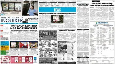 Philippine Daily Inquirer – May 03, 2017