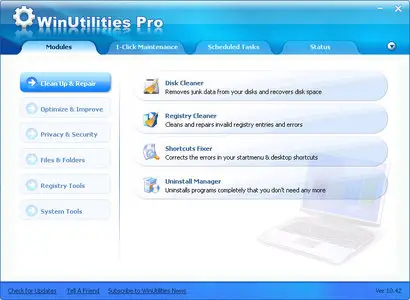 WinUtilities Professional Edition 10.5 Multilanguage Portable