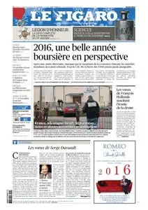 Le Figaro du Samedi 2 Janvier 2016