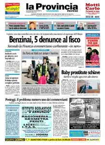 LA PROVINCIA PAVESE 09 FEBBRAIO 2010