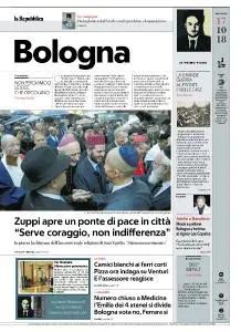 la Repubblica Bologna - 17 Ottobre 2018