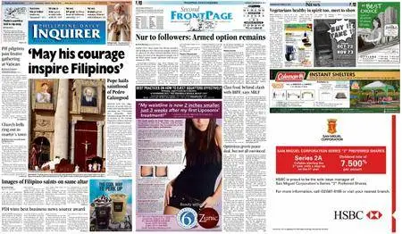Philippine Daily Inquirer – October 22, 2012