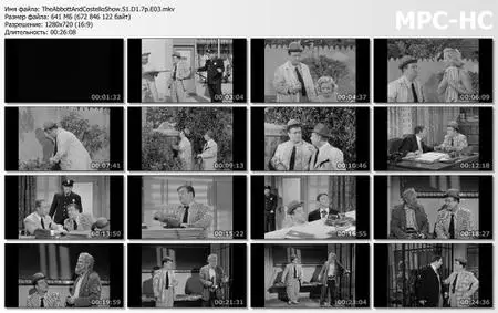 The Abbott and Costello Show (1952-1957) [Season 1, Disc 1/3]