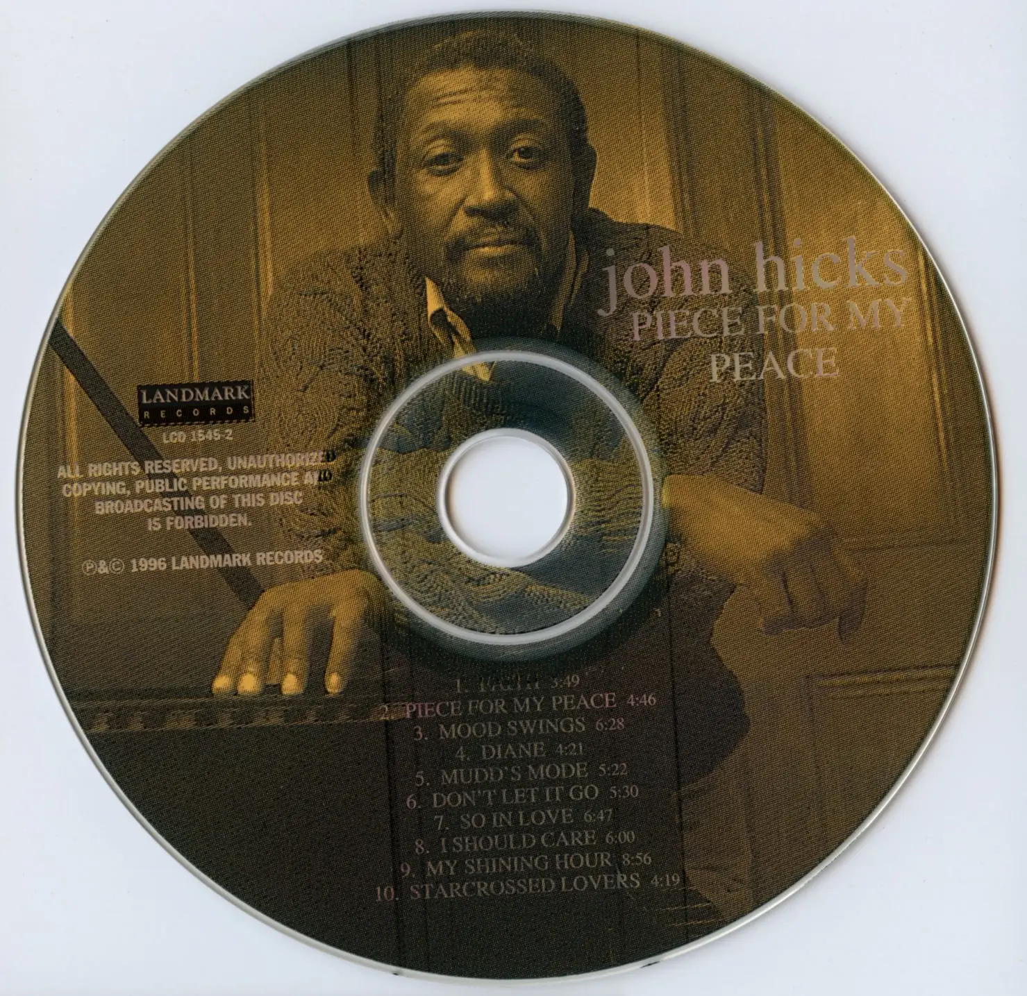 John Hicks - Piece For My Peace (1996) {Landmark LCD-1545-2}
