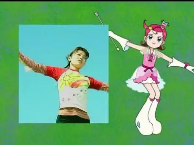 Cosmic Baton Girl Comet-san - NCED 2 (baton twirling mp4