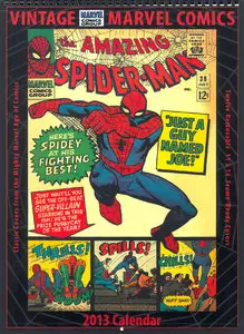 Vintage Marvel Comics 2013 Calendar (2012)