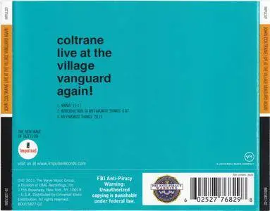 John Coltrane - Live At The Village Vanguard Again! (1966) {Impulse!-Verve Originals B0015827-2 rel 2011}