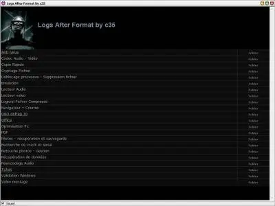 [RS] Logiciels apres formatage
